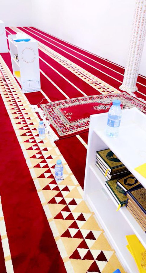 دعم مسجد بلدة القرينة بالماء